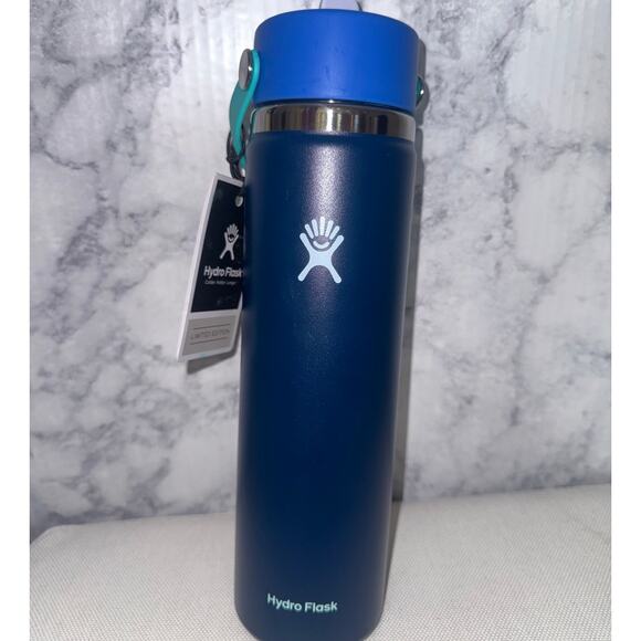 Hydroflask-Remix 24 oz Wide Mouth with Flex Straw Cap-Winter Night - Picture 1 of 3